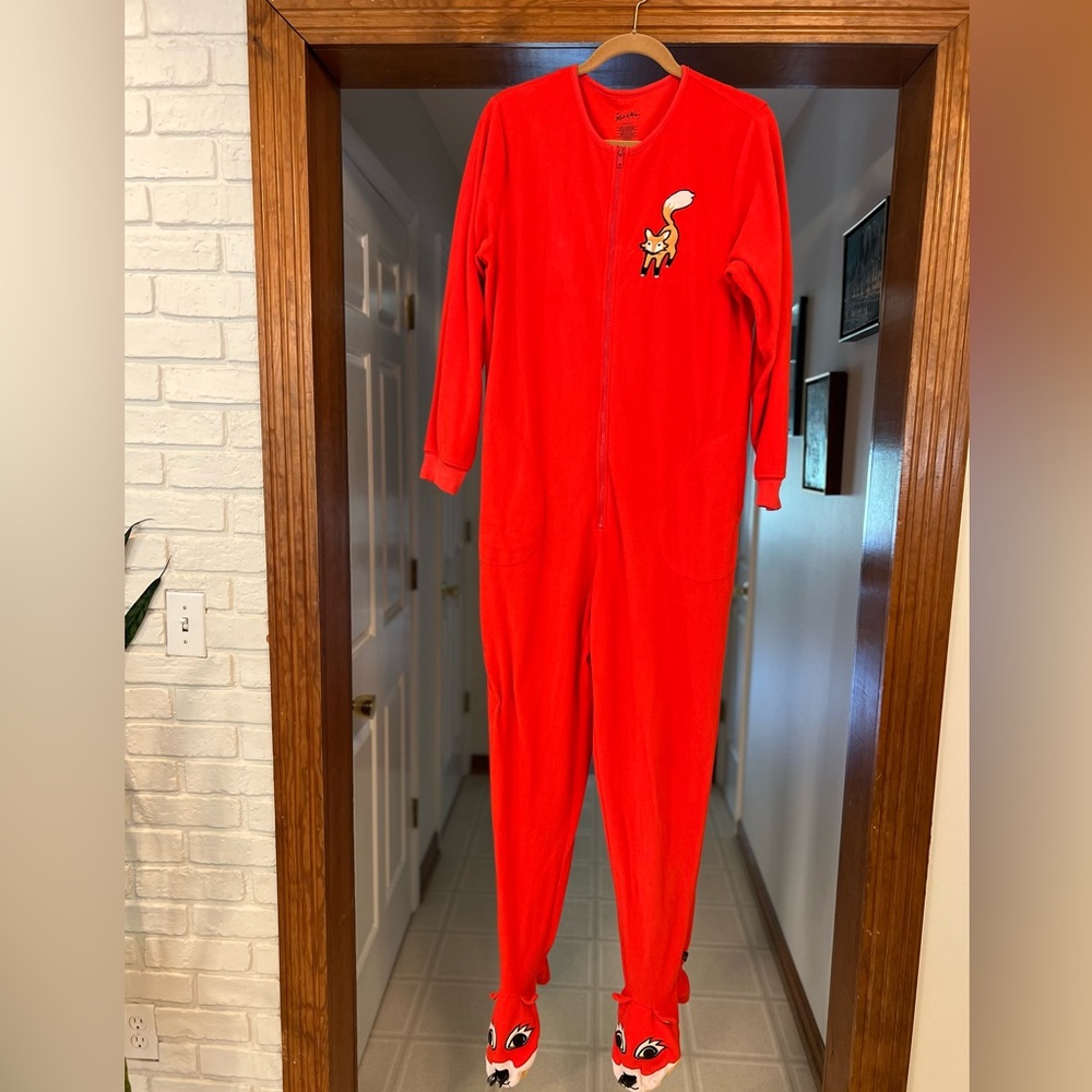 Nick & Nora Adult Large Fox Onesie